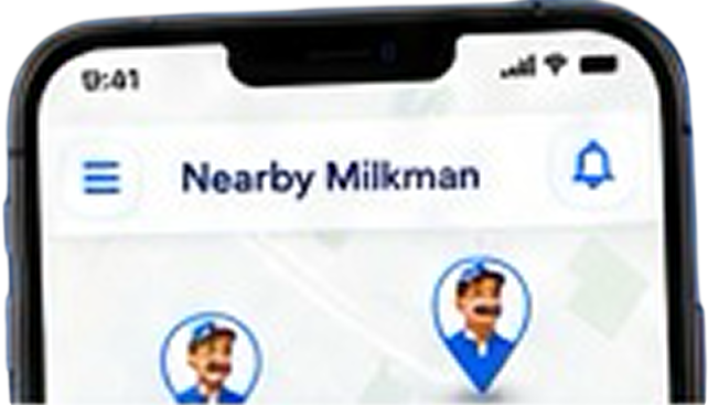Milko App on Phone